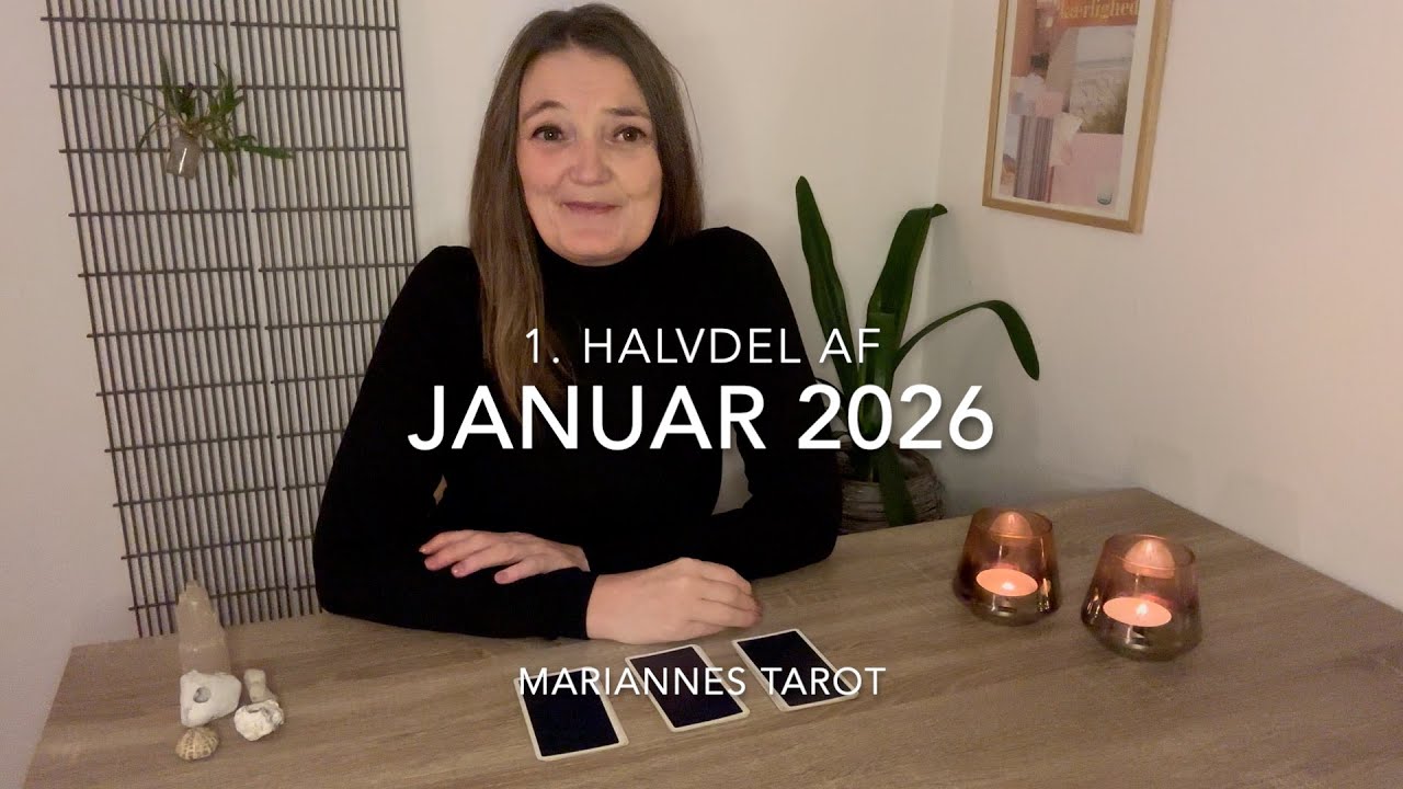 Januar Tarot 2026 - 1. del 🍀 Pick a Card