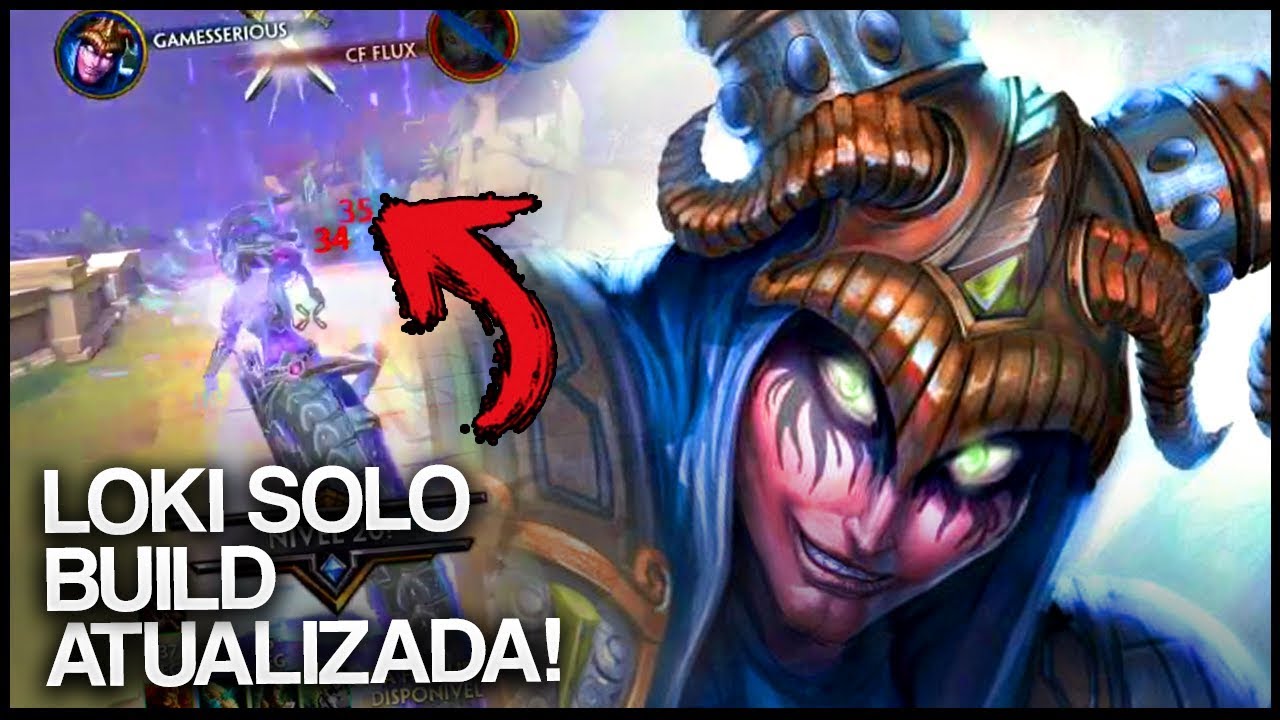 SMITE | LOKI pós NERF é complicado! SMITE LOKI BUILD