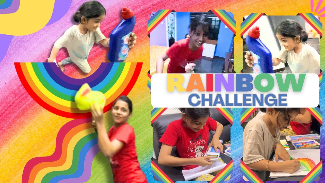 Rainbow Challenge | First Time in YouTube | അന്യോഷിക്കുവിൻ കണ്ടെത്തും