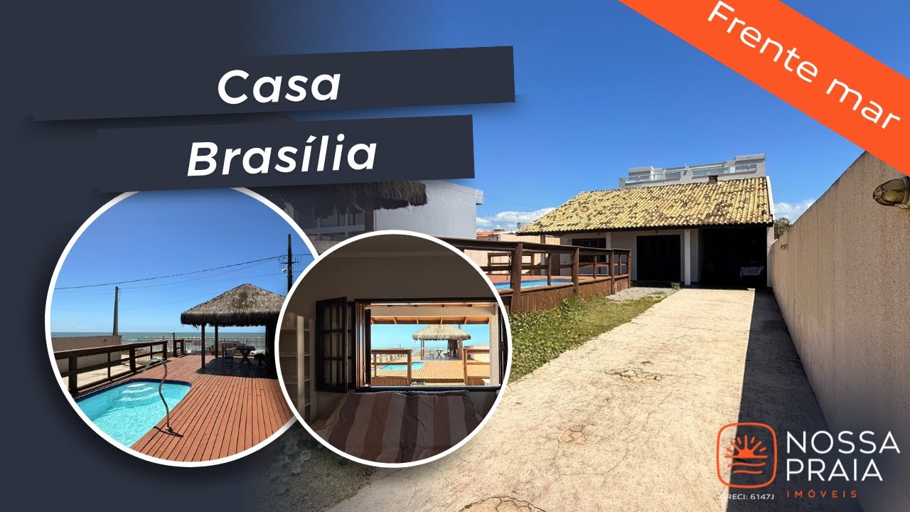 Casa Frente Mar à Venda Itapoá/SC!