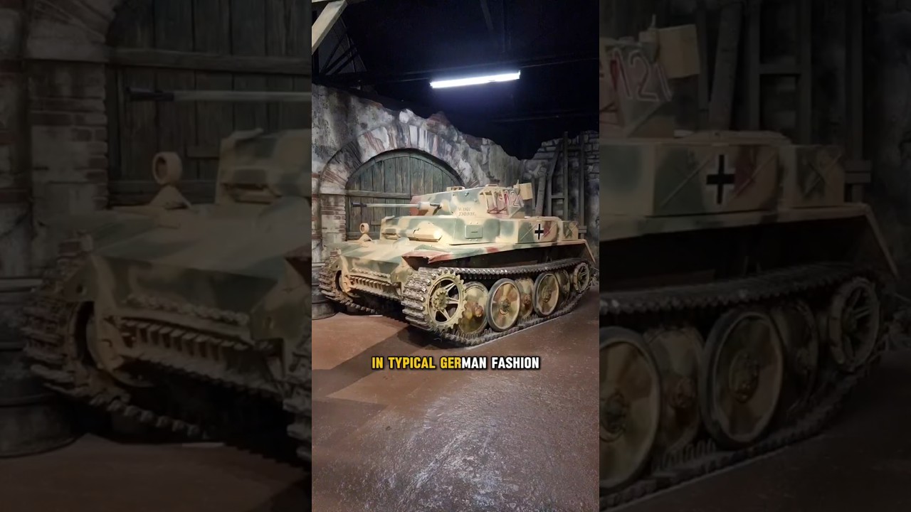 Panzer II Luchs POV Tour 👀 #thetankmuseum #ww2 #militaryhistory #panzer