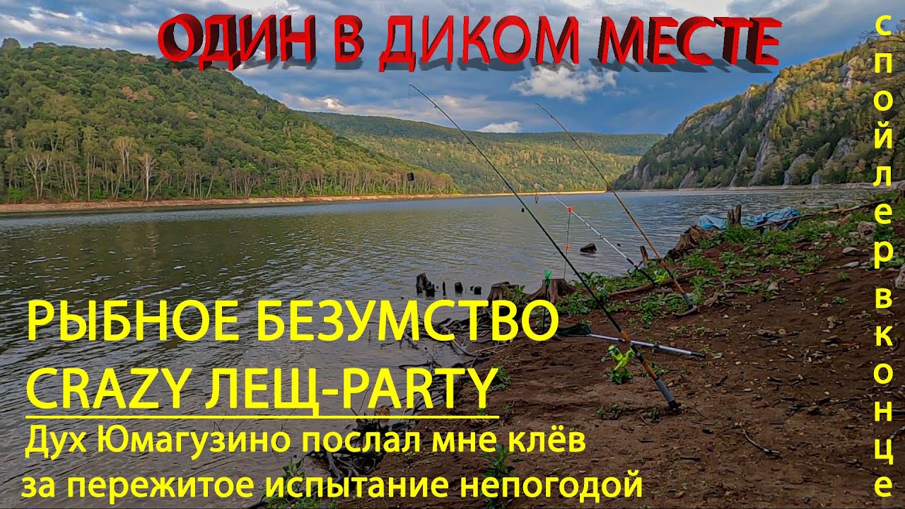 ОДИН В ДИКОМ МЕСТЕ. Рыбалка с ночевкой. День второй. Юмагузинское водохранилище