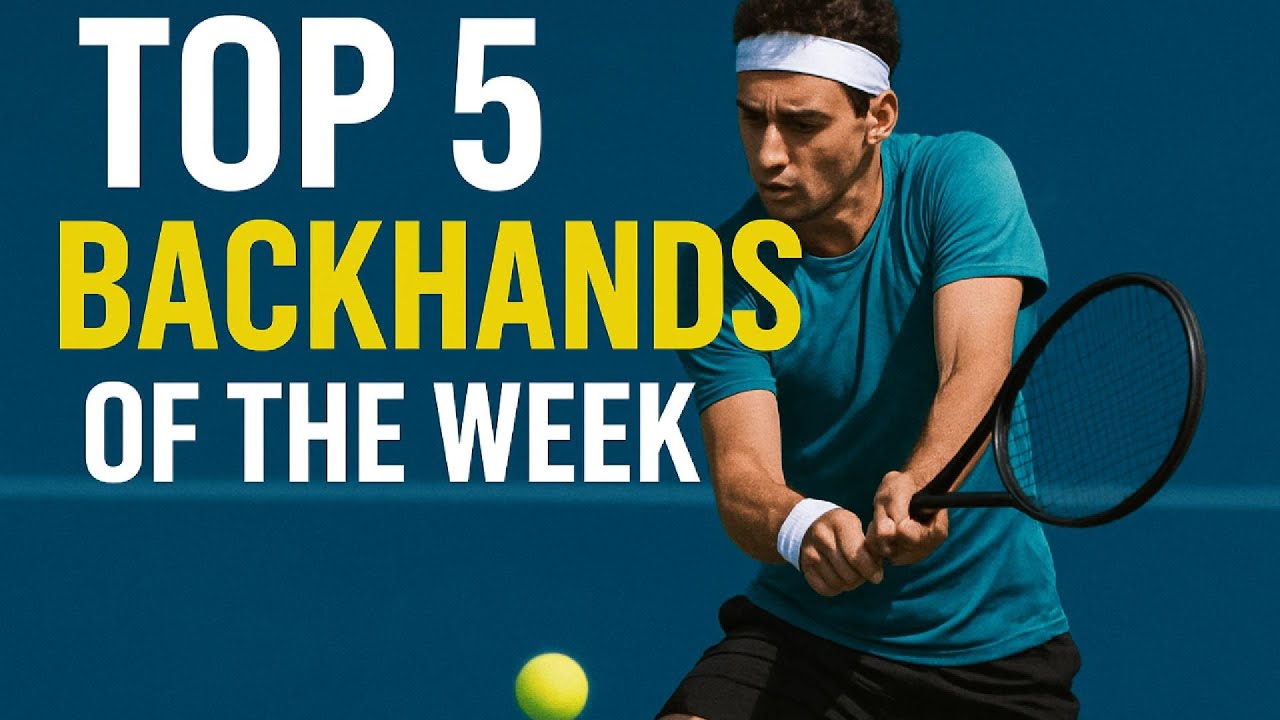 Top 5 Backhands Of The Week! #1