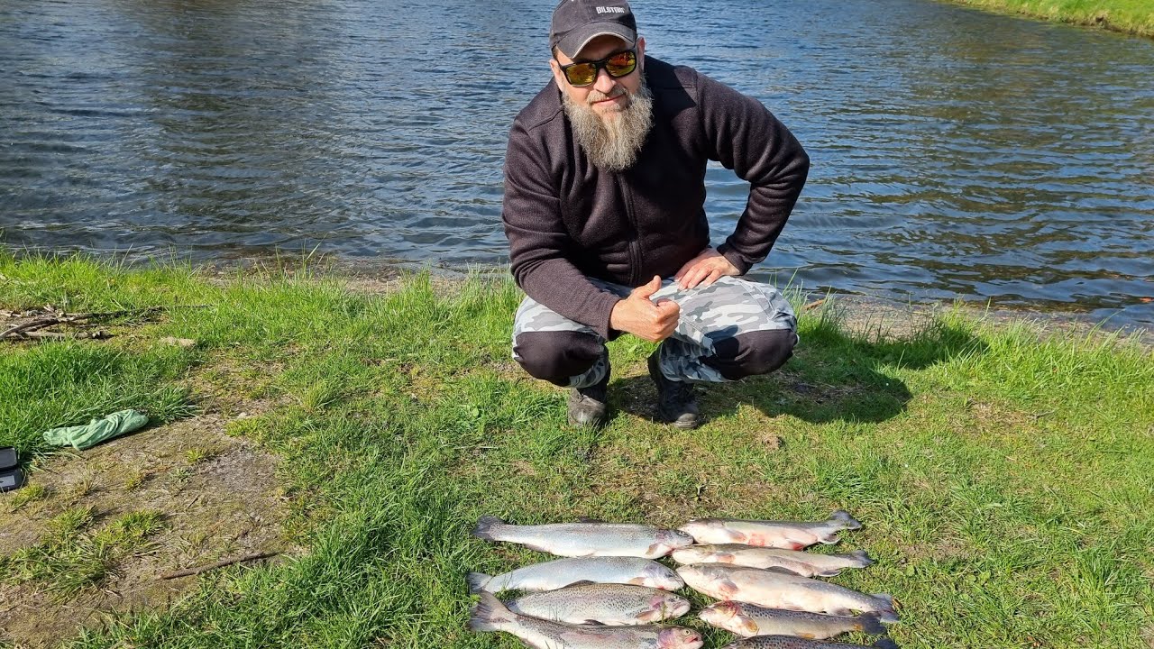 TROUT Forellen Angeln in APE von ( Angel für guten zweck 2022) UL spoon Angeln صيد سمك  التراوت