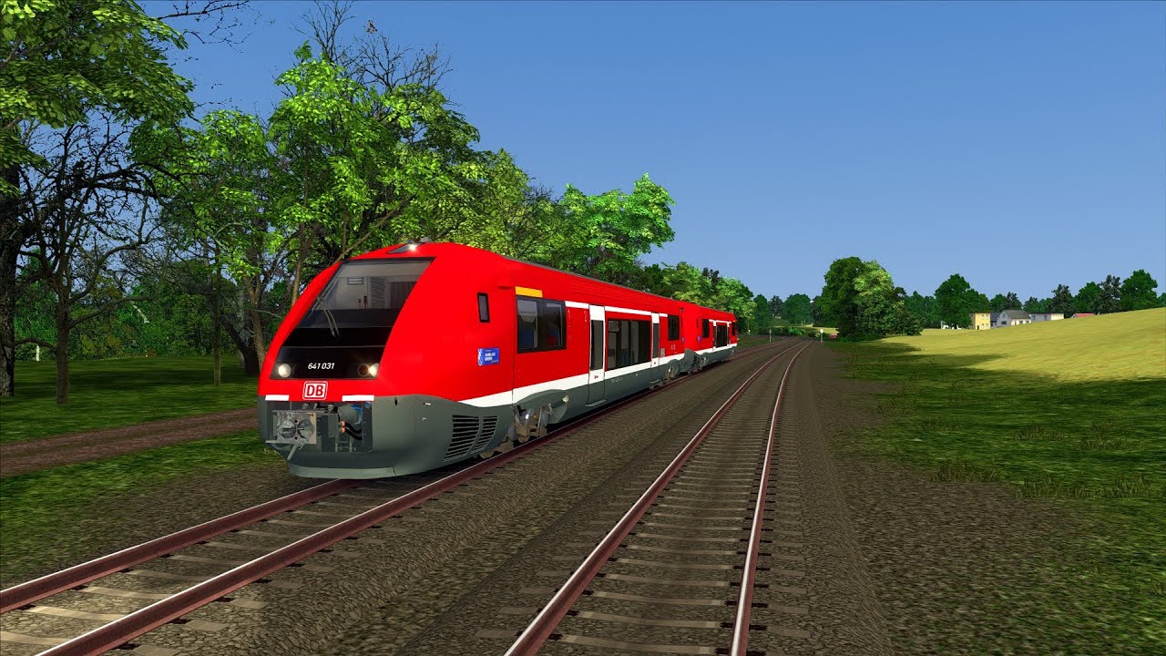 Train Simulator | Dieseltriebzug BR 641 DB Regio | Rodachtalbahn
