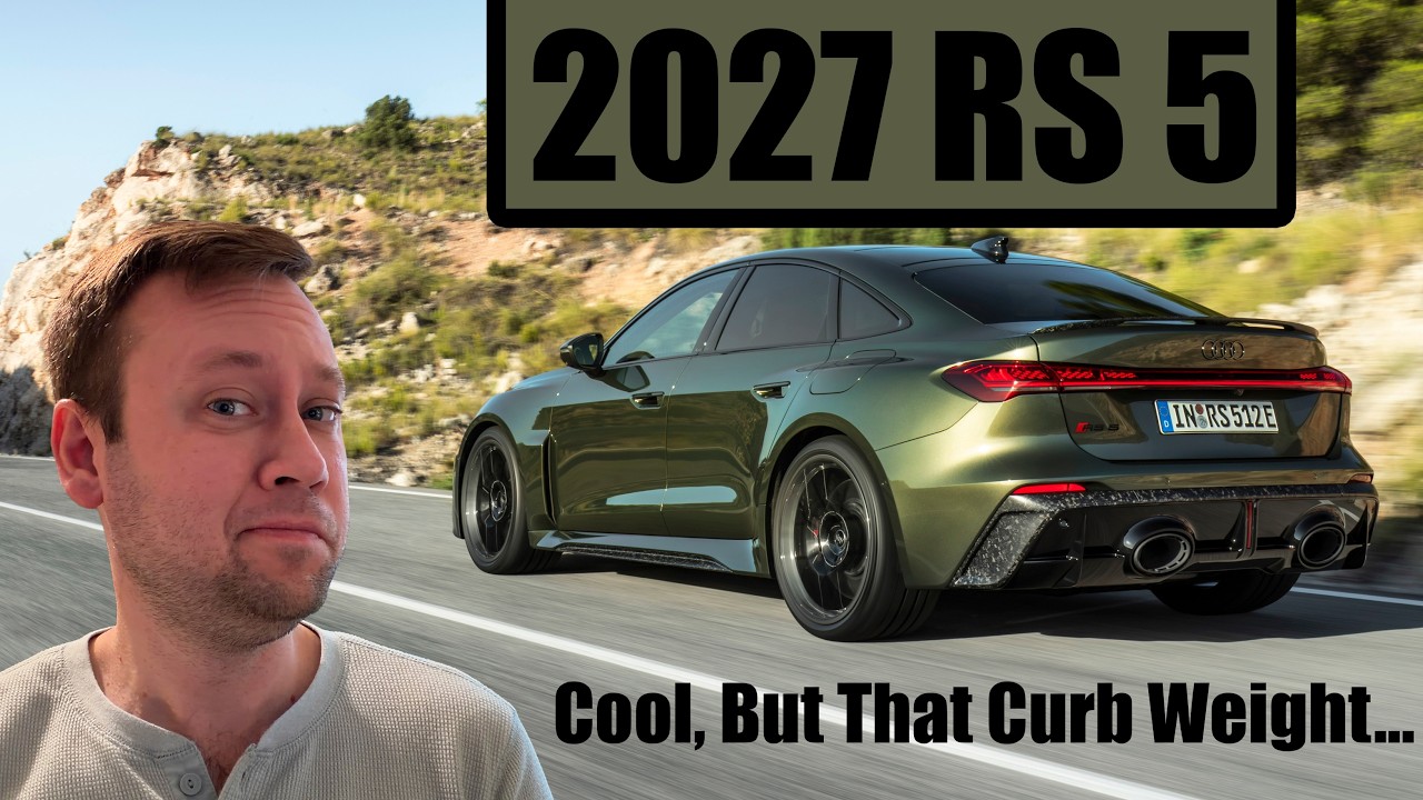 Audi RS5 2027 года сохраняет двухтурбинный двигатель V6, но переходит на подключаемый гибрид!