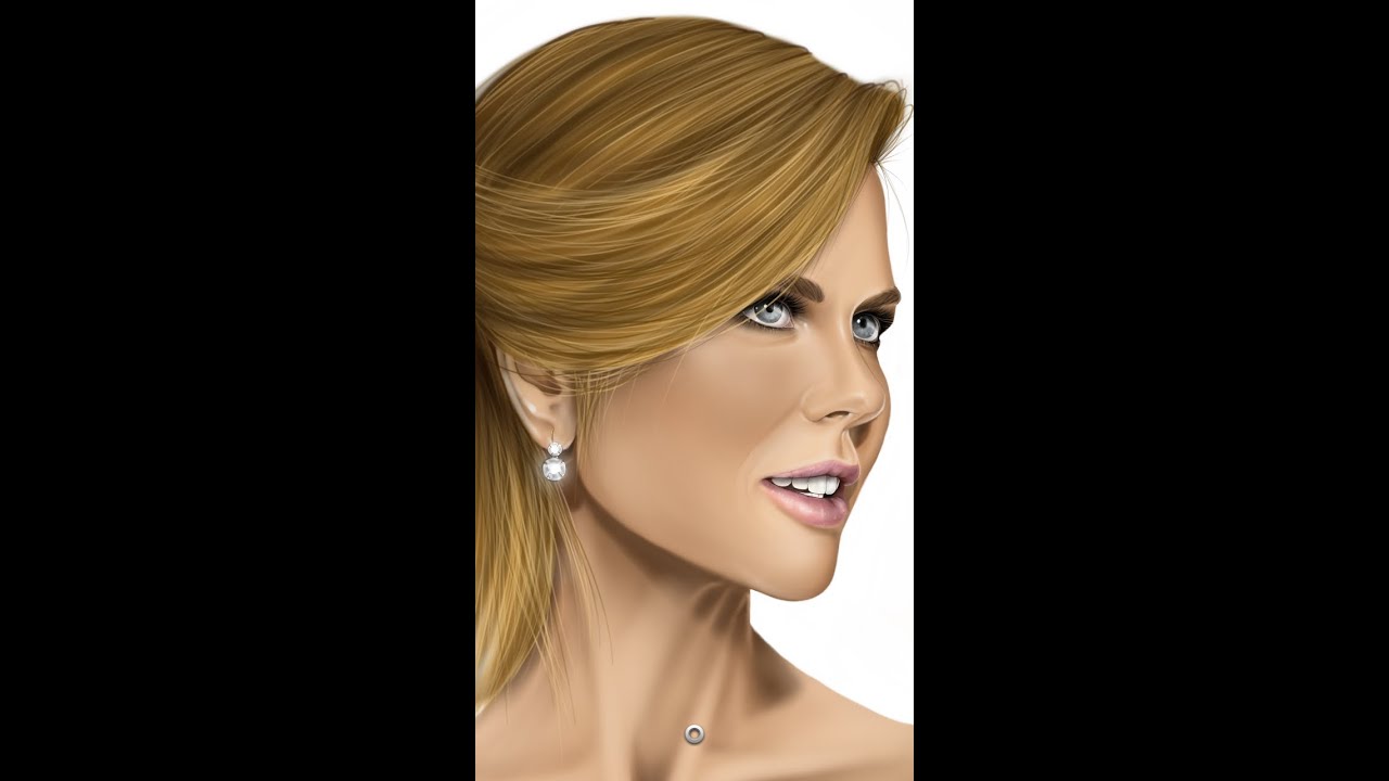Digital painting sur mon galaxy note 2 ! 