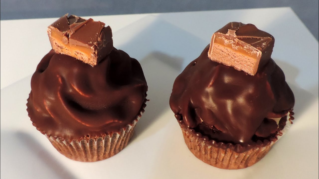 Recette des Cupcakes aux Mars (chocolat-caramel) - William's Kitchen