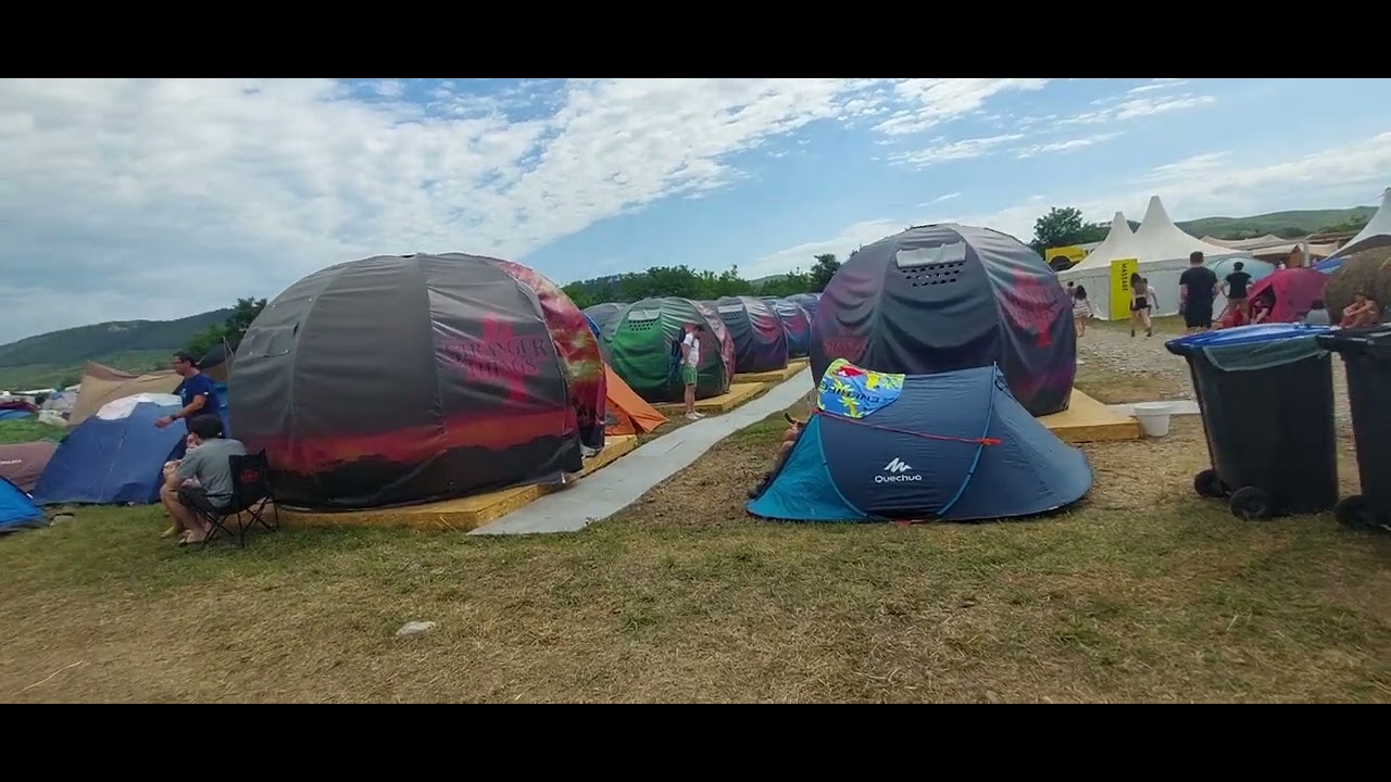Electric Castle, Romania - Tour around the Camping