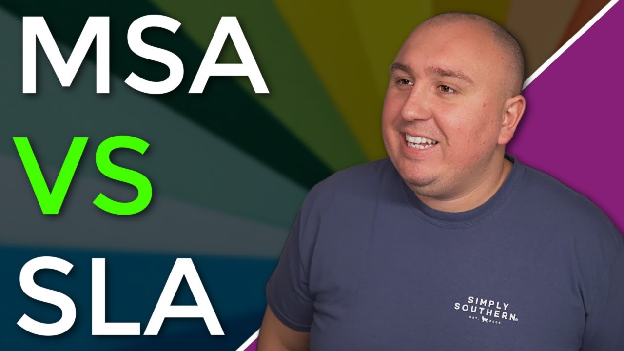 What Is The Difference Between a MSA & SLA & What You Need To Know!