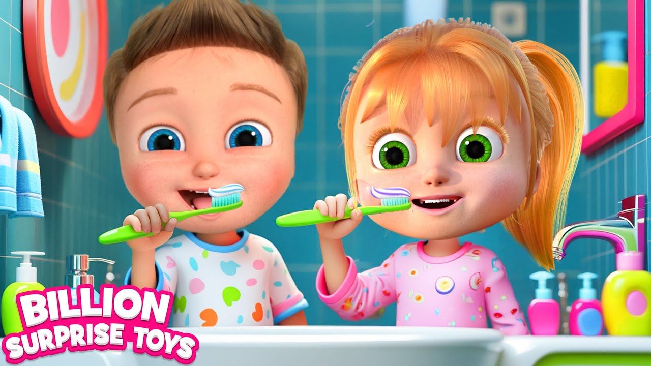 Brush Your Teeth - Healthy habits kids stories