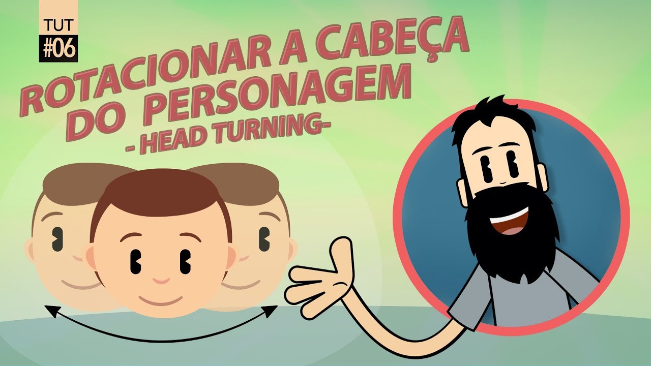 Como rotacionar a cabeça do personagem no After Effects