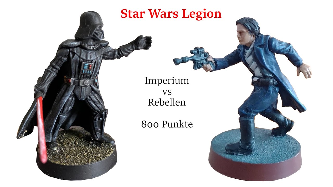 Star Wars Legion Spielbericht #1 - Imperium vs Rebellen