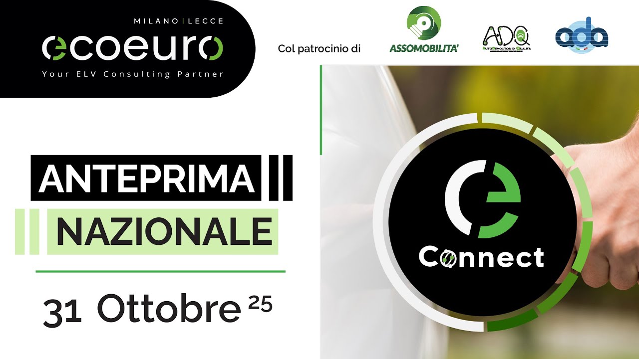 Ecoeuro: Anteprima Nazionale Centro Congressi Promo.Ter - 31-10-2025