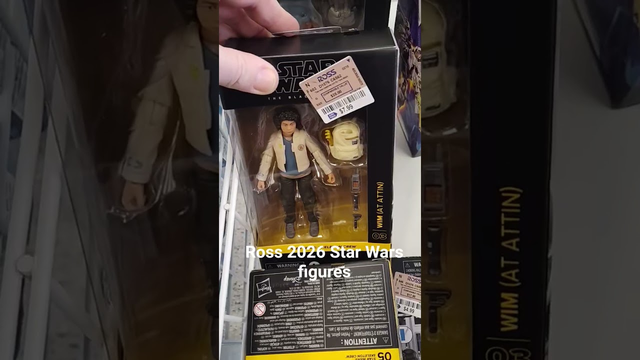 Black Series Skeleton Crew kids at Ross 2026