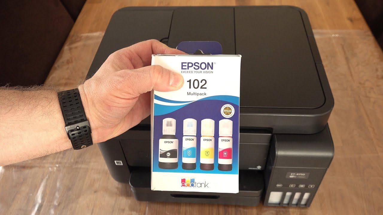 Epson EcoTank ET-4750 Tinte nachfüllen - Tipps und Tricks