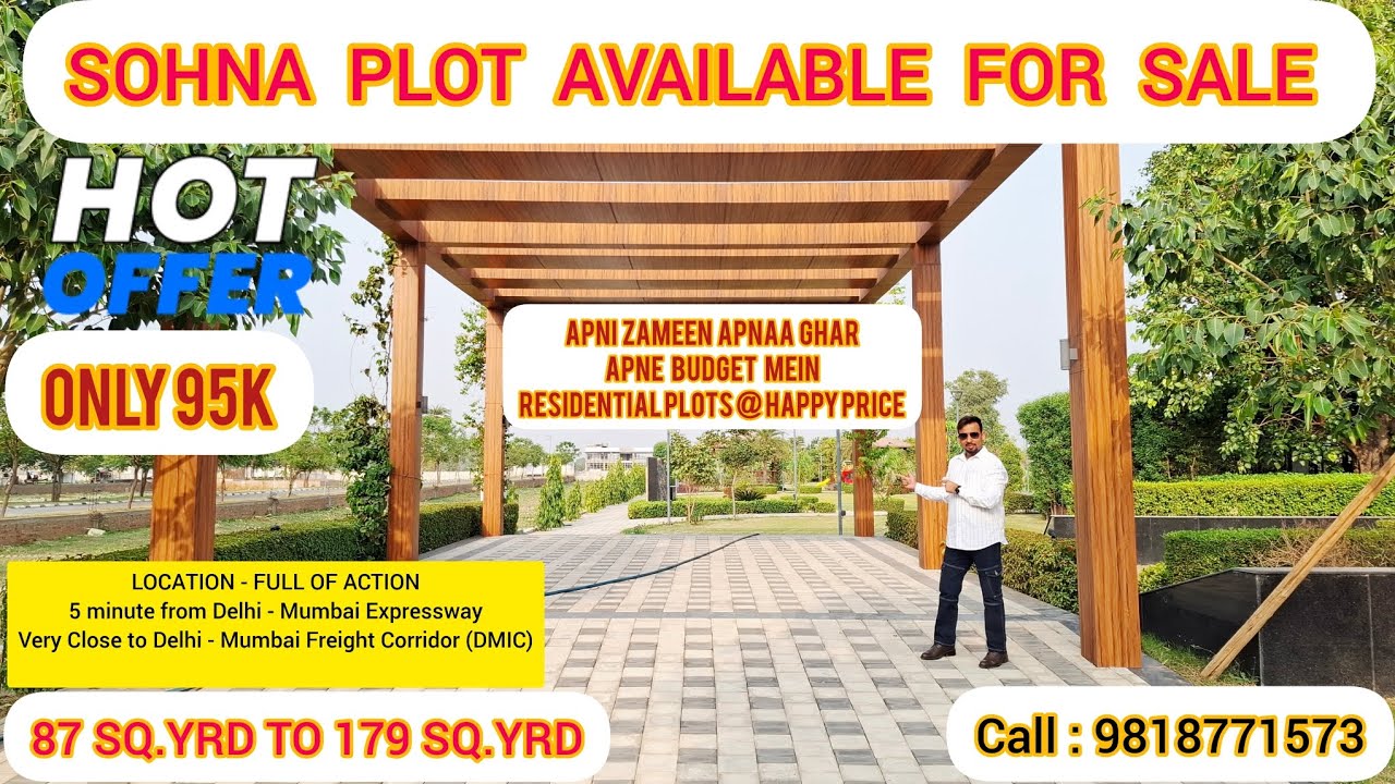 SOHNA PLOT FOR SALE | 87SQ.YRD TO 179SQ.YRD | #sohna #plot #ploting (@Moneytalkofficial1 )