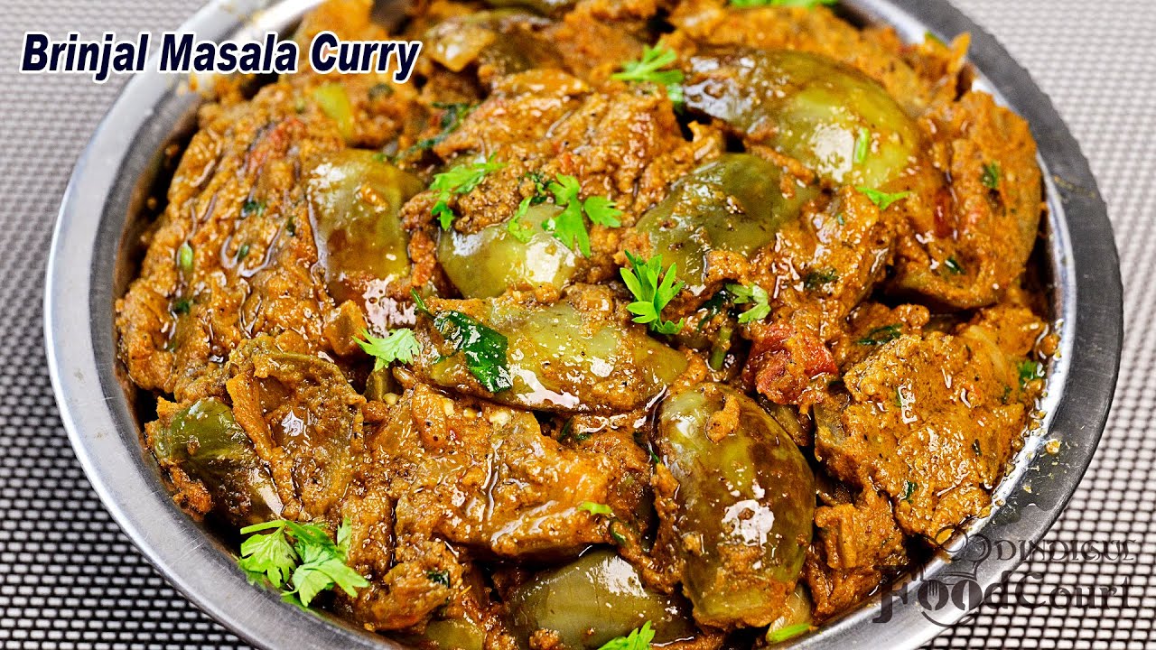 Brinjal Masala/ Side Dish For Sambar, Rasam, Variety Rice