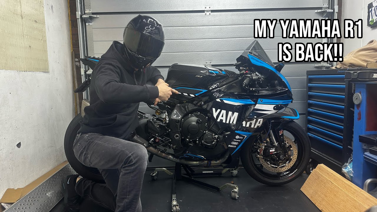ВОССТАНОВЛЕНИЕ МОЕГО РАЗБИТОГО YAMAHA R1 3/3