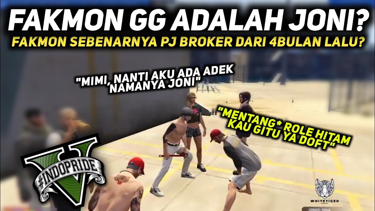 INDOPRIDE • Sebenarnya Joni Sutanto adalah adik Fakmon? 🤣🤣