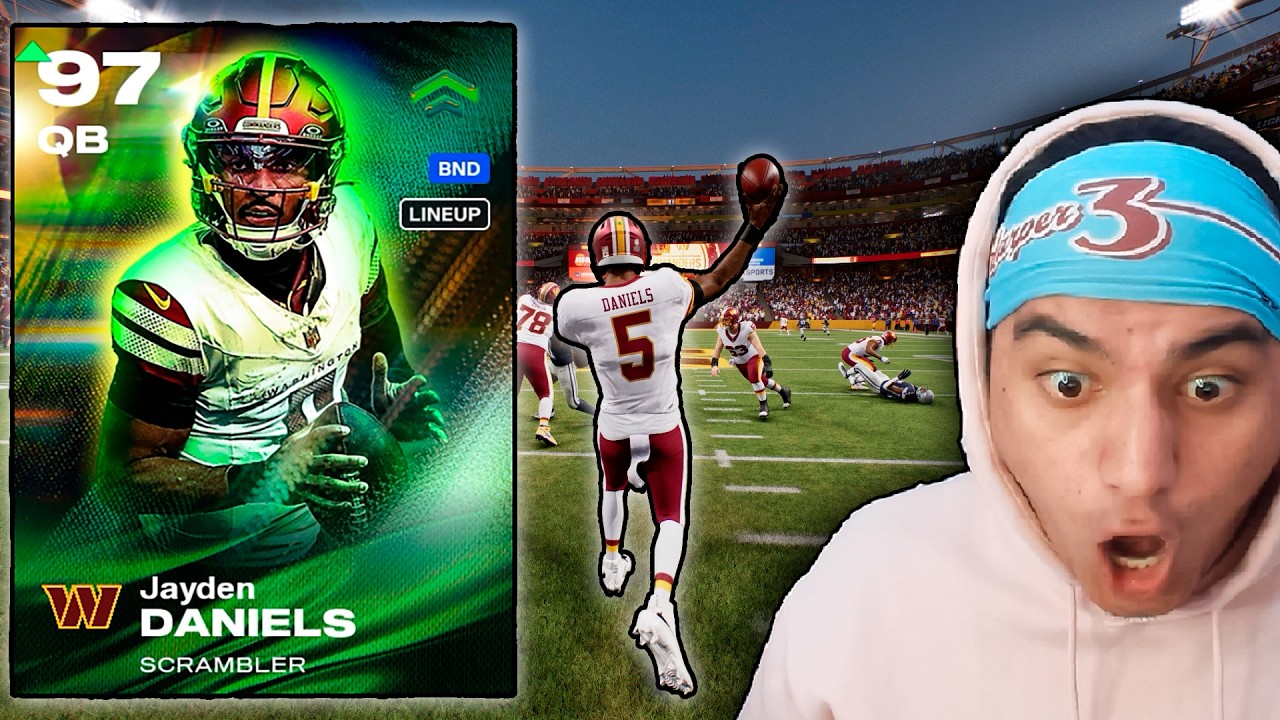EA RUINED MY 🐐 JAYDEN DANIELS....