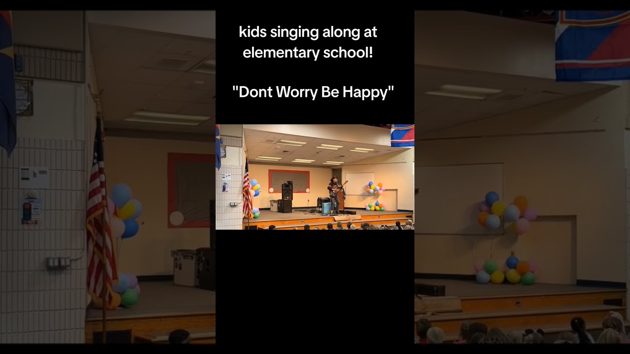 kid's sing along: Don't Worry Be Happy #kidssinging #Dontworrybehappy