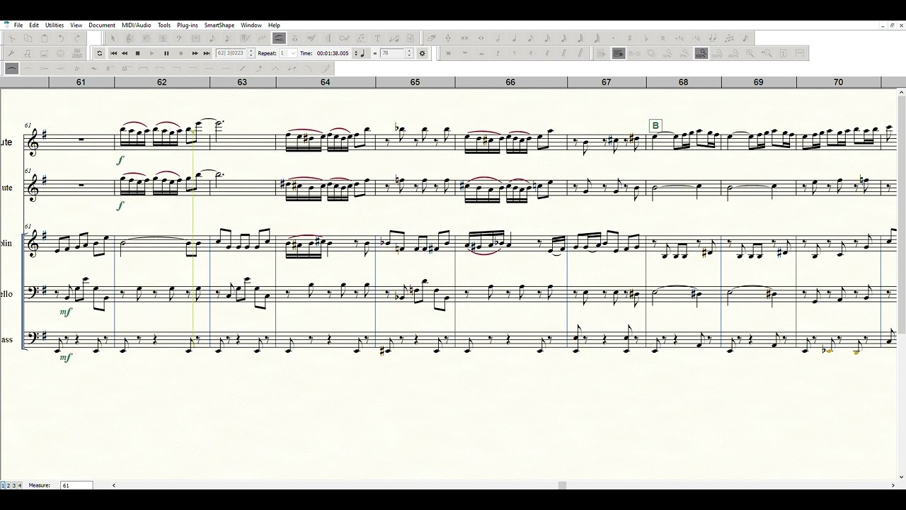 Danse Boheme from Carmen - Georges Bizet (Proposal Flute Feature)