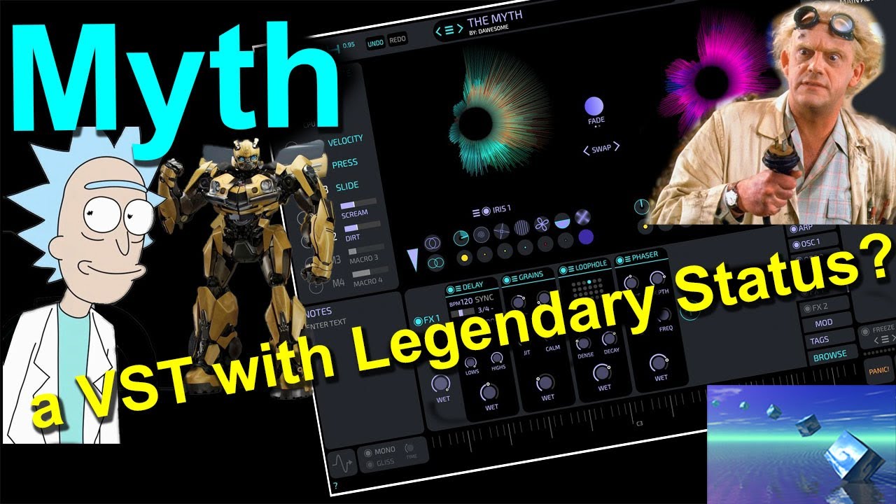 Myth - an overview of Dawesome's Flagship Synth