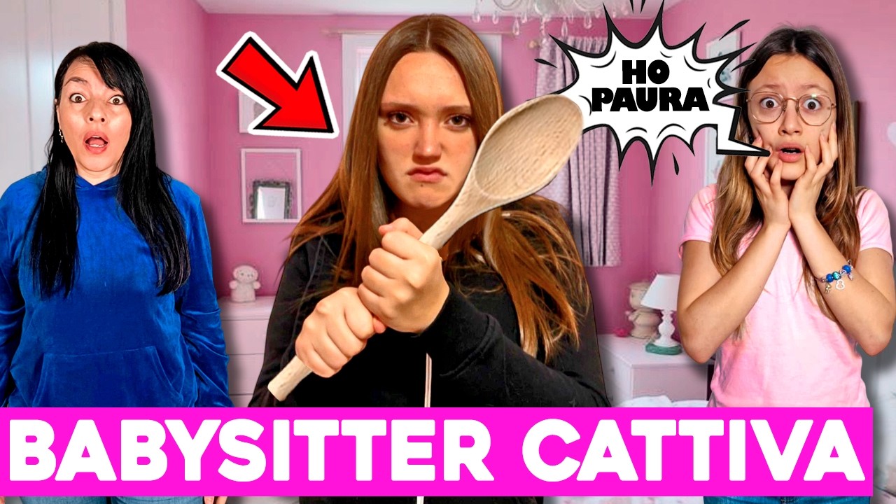 LA BABYSITTER CATTIVA ELVIRA È ARRIVATA A CASA NOSTRA E INGANNA MAMMA MONI 😱 1.EP