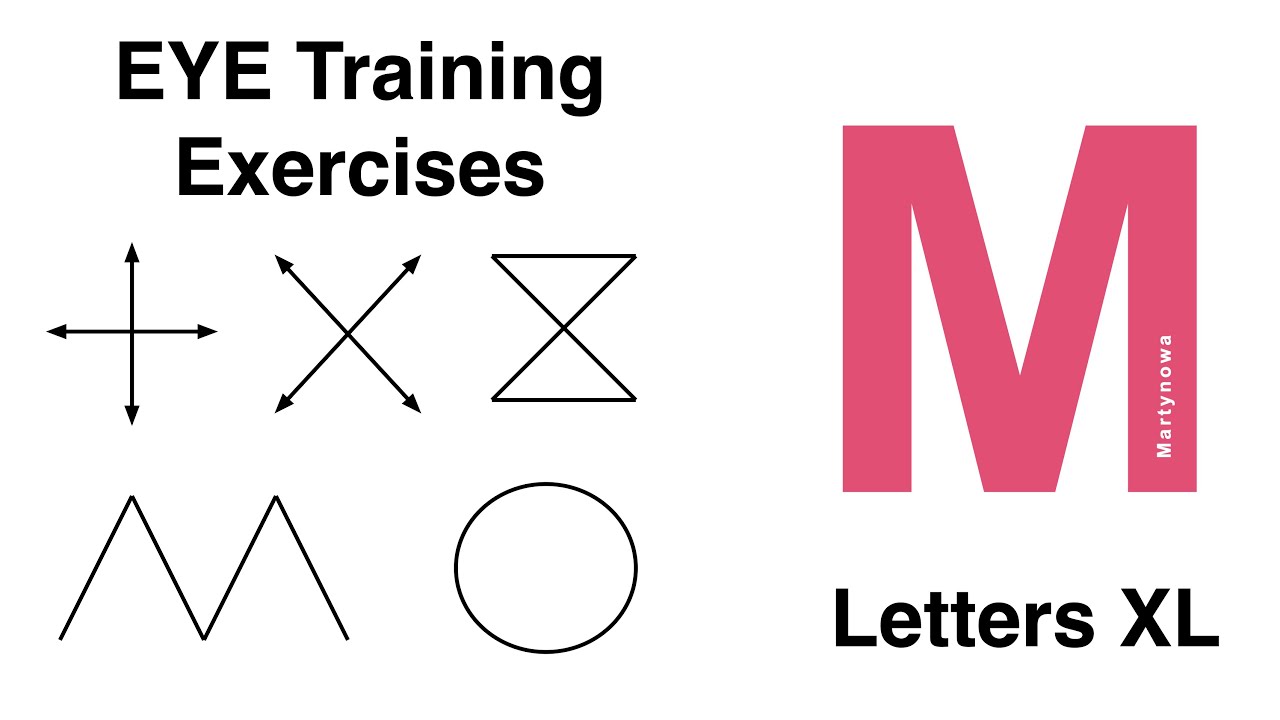 Eye Tracking Exercise for very low vision  | XL Ćwiczenia okoruchowe | Metoda Ireny Martynowej