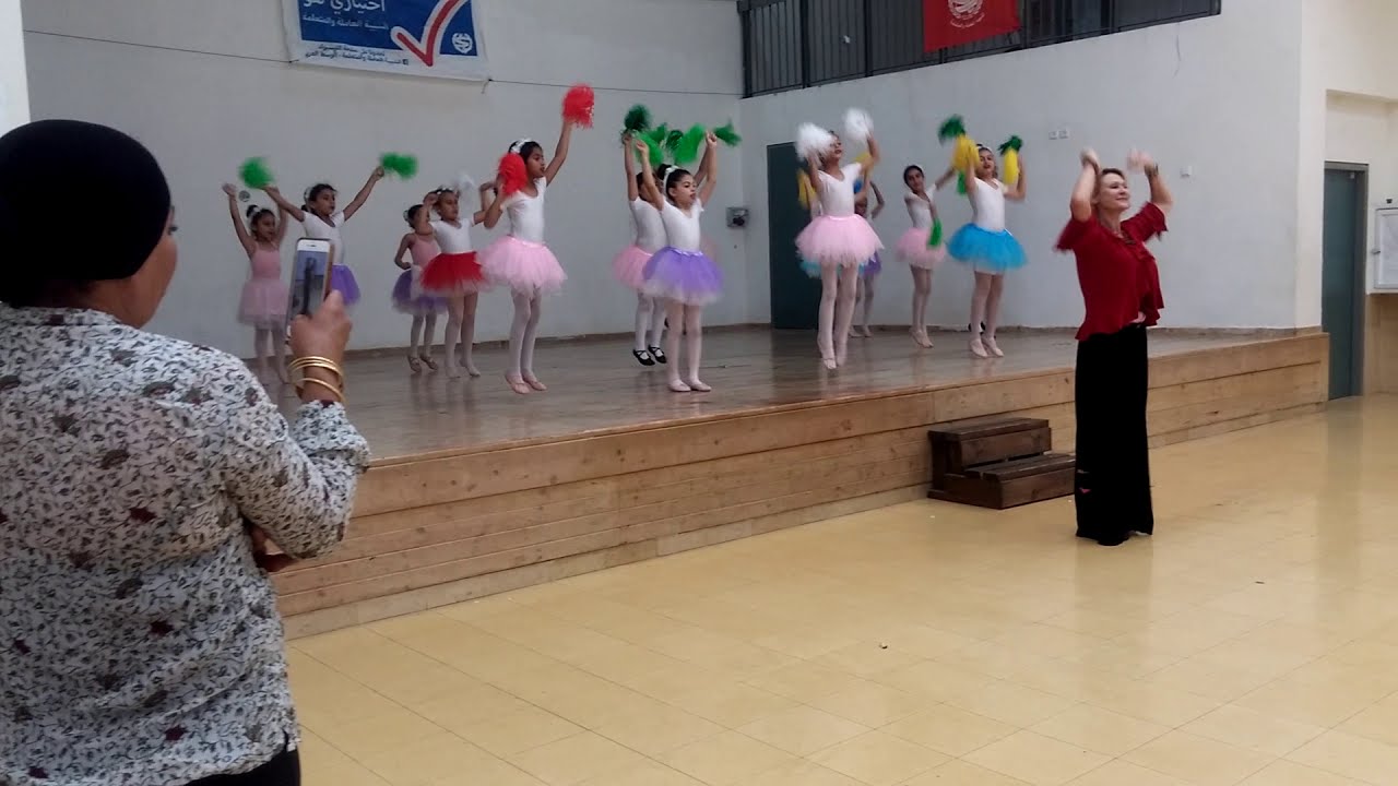 Zumba kids .Artek. Studio ballet in the Arab village of Ka'abeya, choreographer, Irina Jammal.