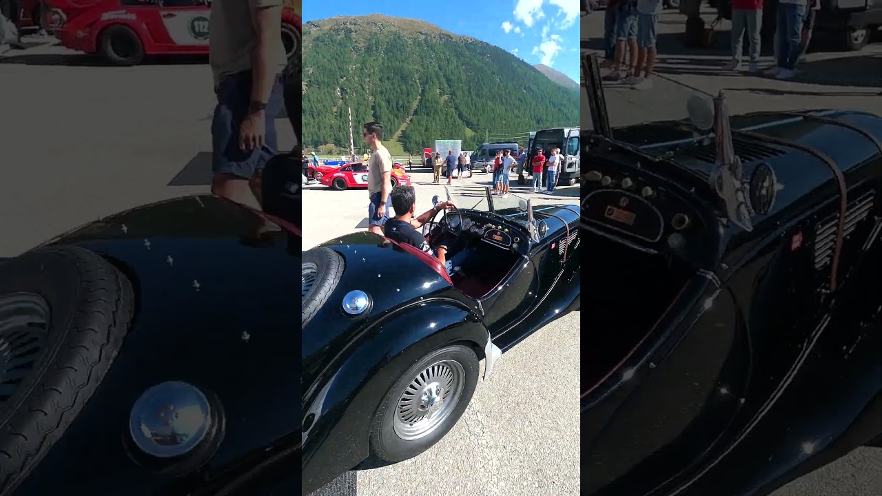BMW 328 - 1938  COLDSTART  @ Kilometre Lanc&eacute; in Samedan 2023 ! #classiccar #oldtimerauto