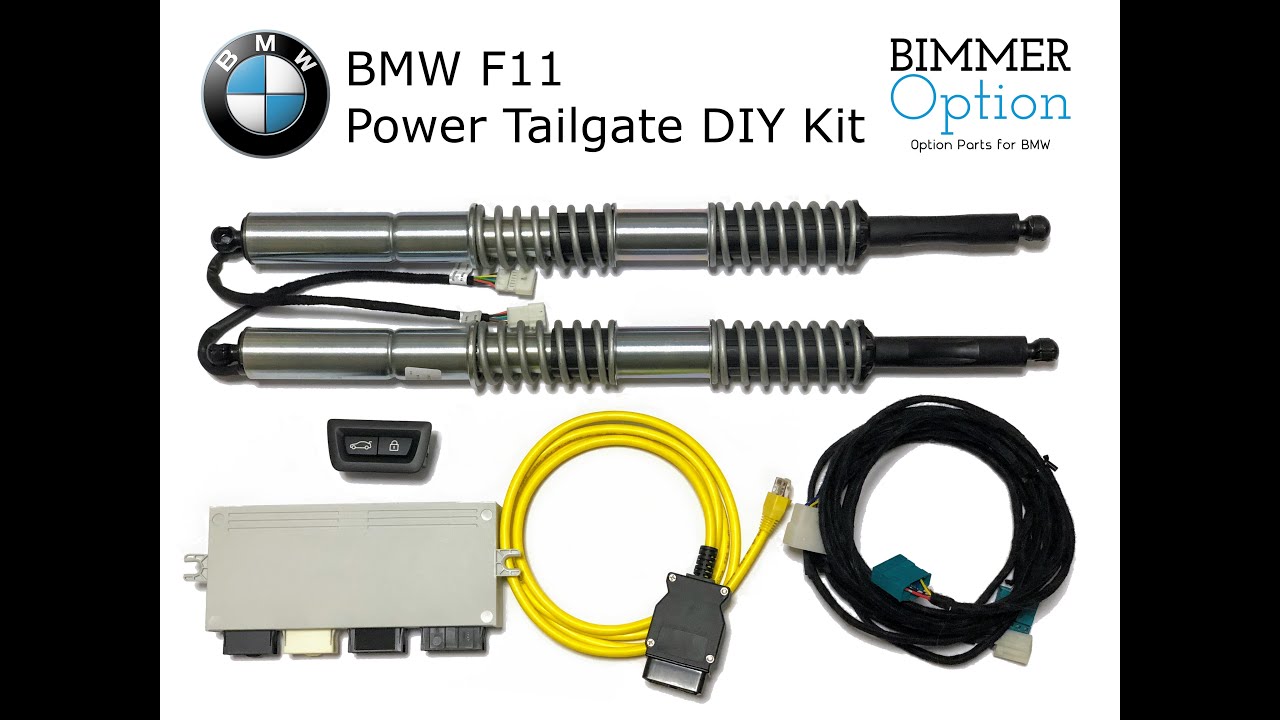 BMW 5シリーズツーリング F11 電動テールゲート取付 Power trunk tailgate install Kit