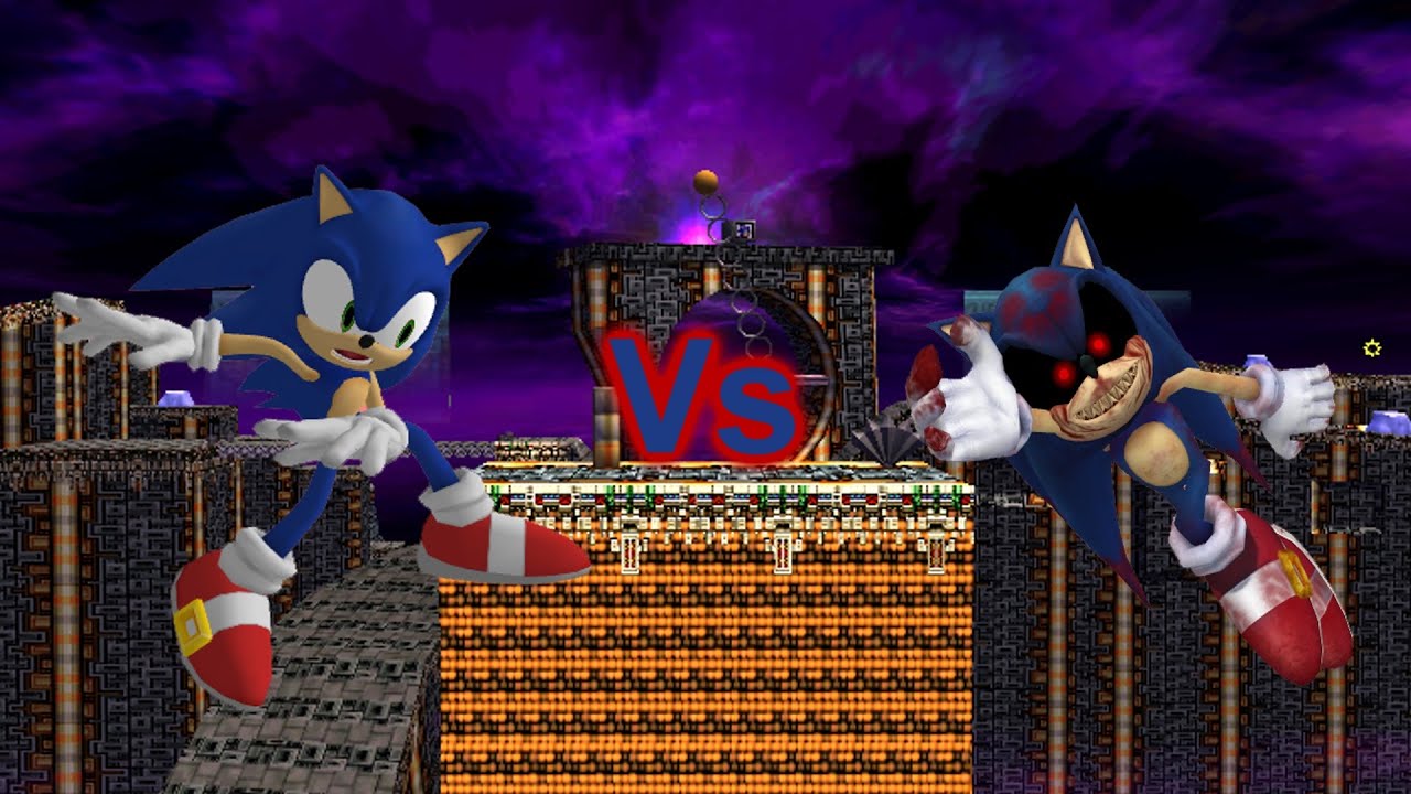 SSBB Wii U Modded Battles: Sonic Vs Sonic.EXE