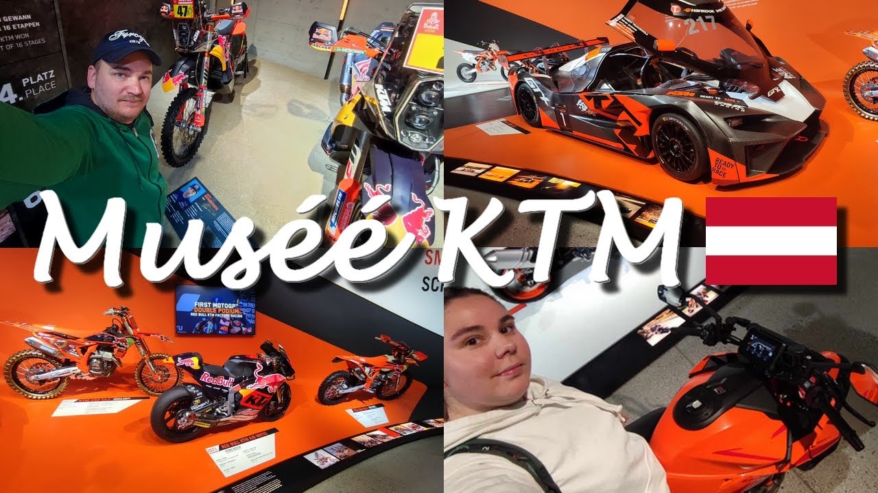POUR LES FANS DE MOTOS (Jour 9 Musée KTM Moto Autriche VLOG ROAD TRIP EUROPE)