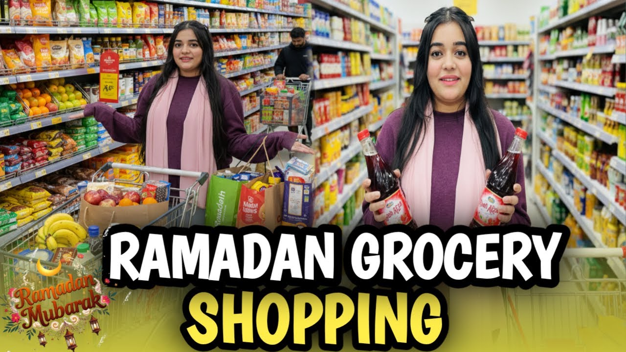 Ramadan🌙Grocery Shopping 🛒 || Ayman Mughal Vlog 