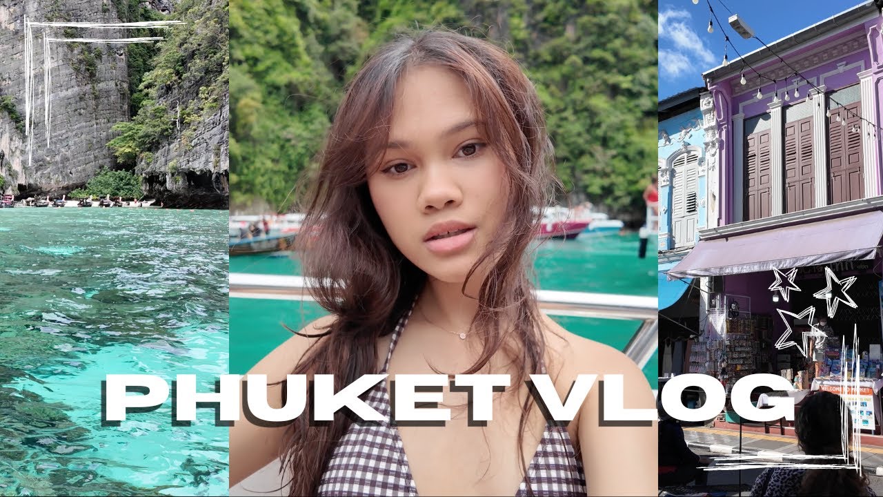 5 days in Phuket 🌼 island hopping, old town, rafting, shopping, snorkeling 🐠