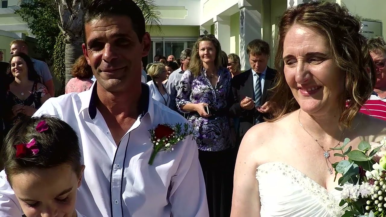 The Beach Hotel in Port Elizabeth is the venue for Hein and Hillary's wedding