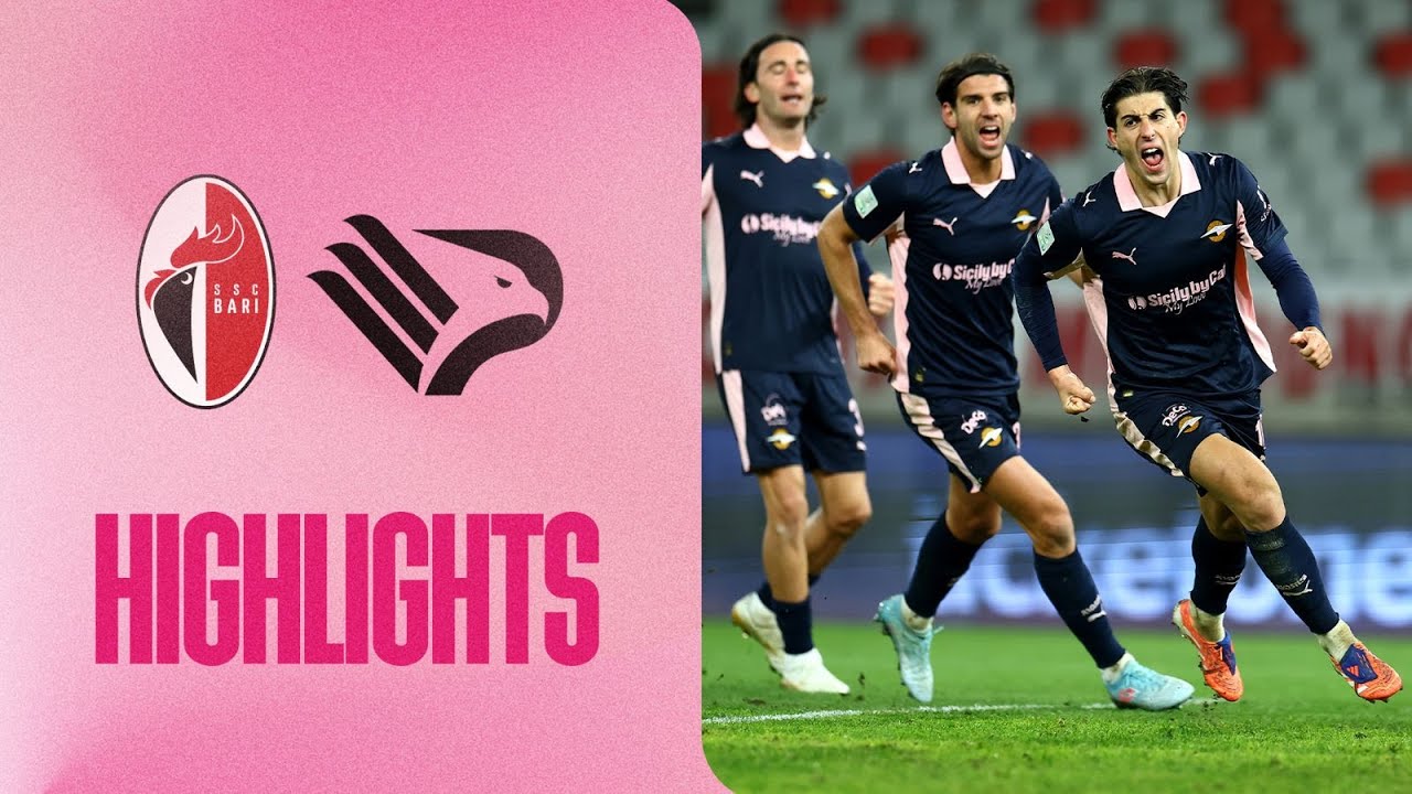 Bari-Palermo 0-3 | HIGHLIGHTS 22ª giornata Serie B 25/26