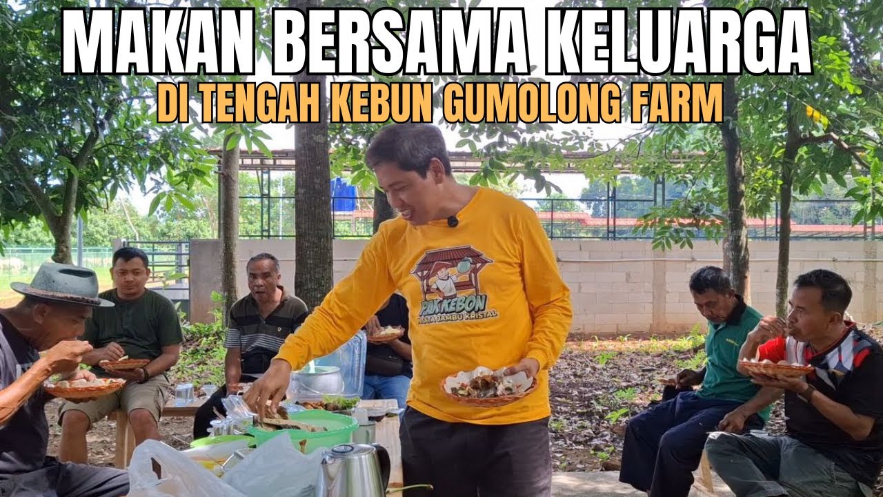 AWAL MULA BERKEBUN DAN BERTERNAK, TUKAR CERITA DI GUMOLONG FARM BERSAMA KELUARGA KAMPUNG HALAMAN
