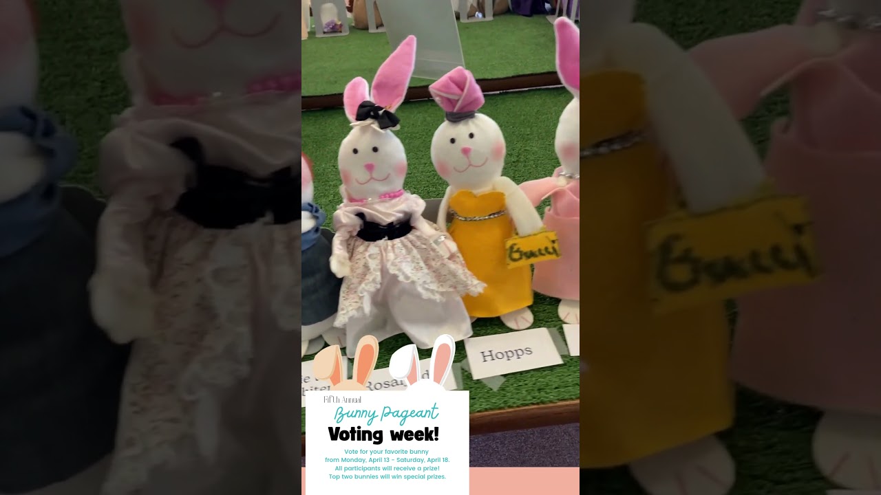The 2026 Bunny Pageant has begun!