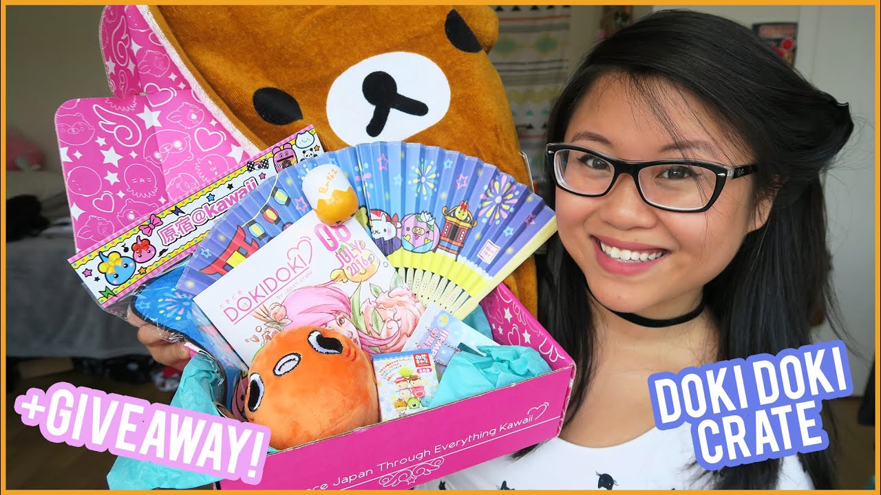July 2016 Doki Doki Crate || Kawaii Unboxing & Review [GIVEAWAY CLOSED]