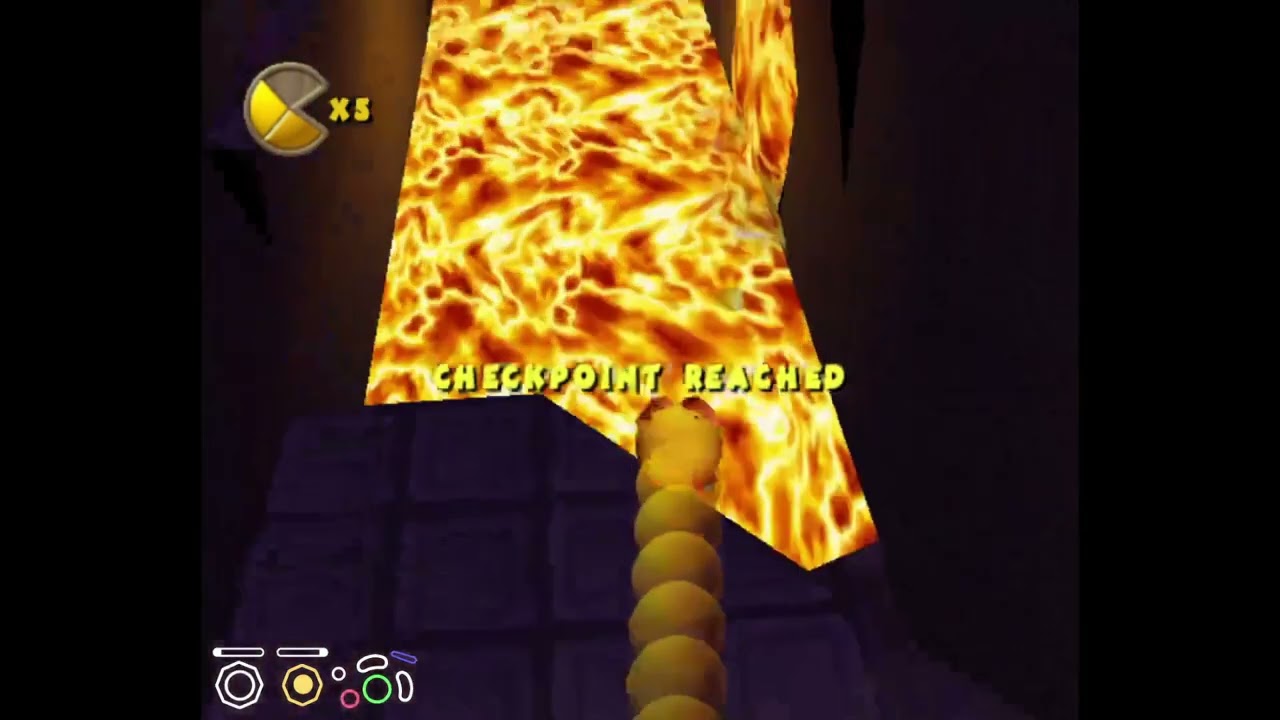 Pac-Man World 2 - Volcanic Panic - 152 Tokens - Updated Route w/ New Strats