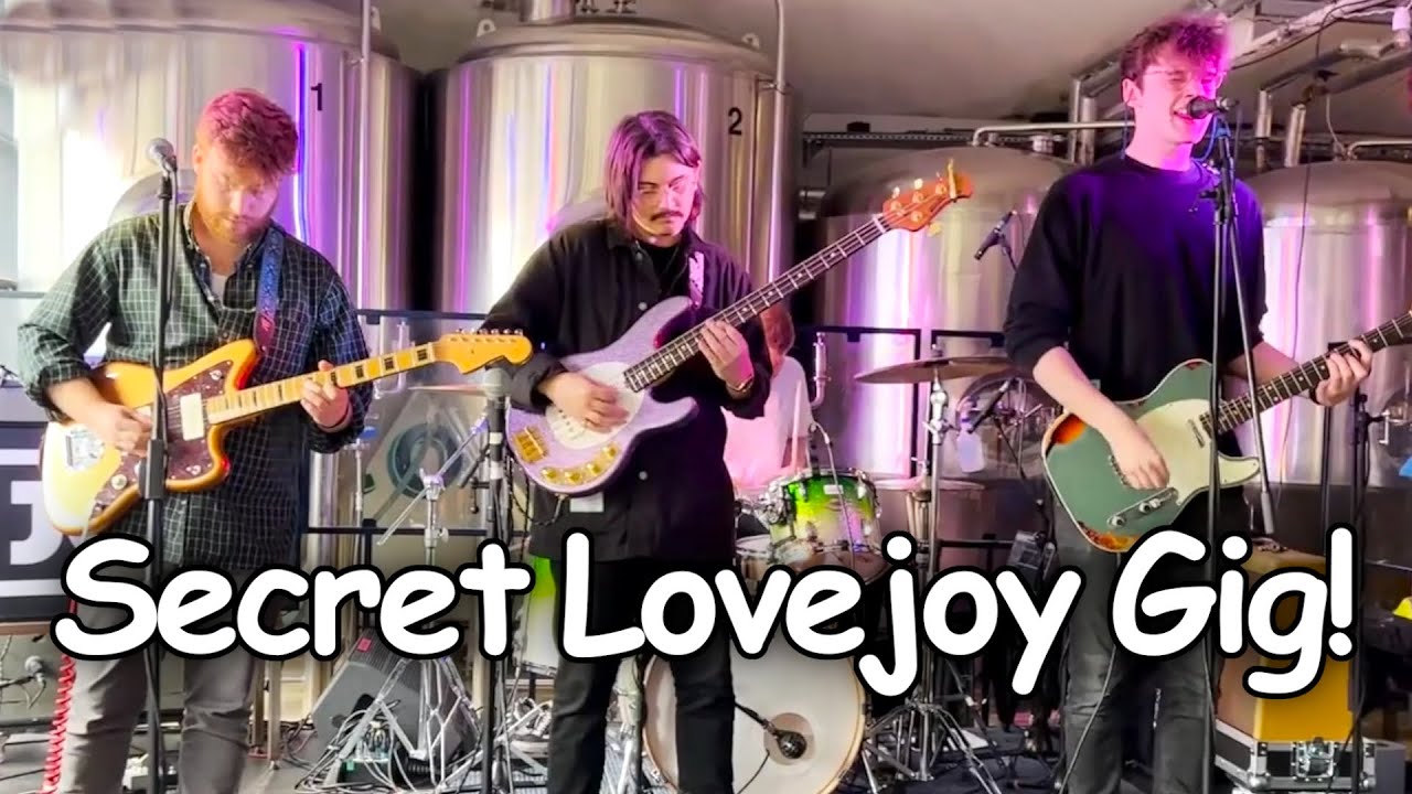 Wilbur Played His First Live Gig With Lovejoy!