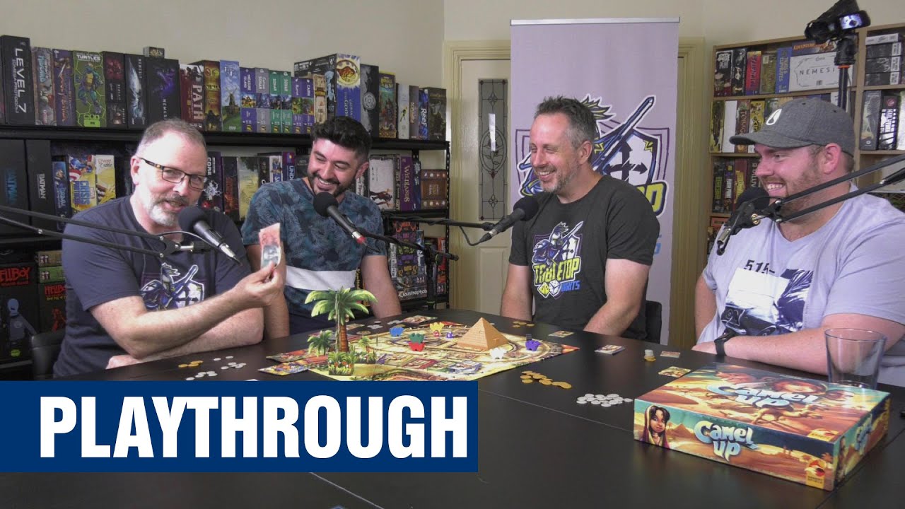 Camel Up - Tabletop Knights hilarious race for the Cash (Take 2)