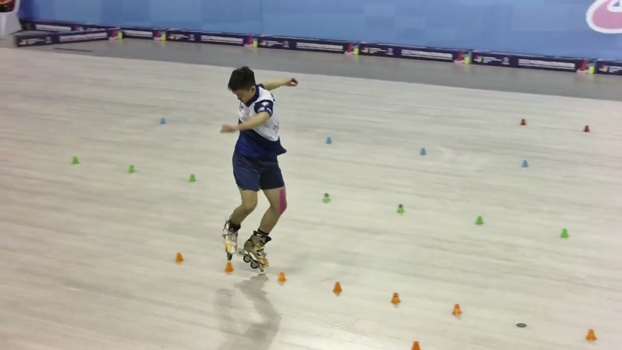 INLINE FREESTYLE WORLD CHAMPIONSHIPS SHANGHAI 2023 Battle Slalom Final (JRM)(G1_2)