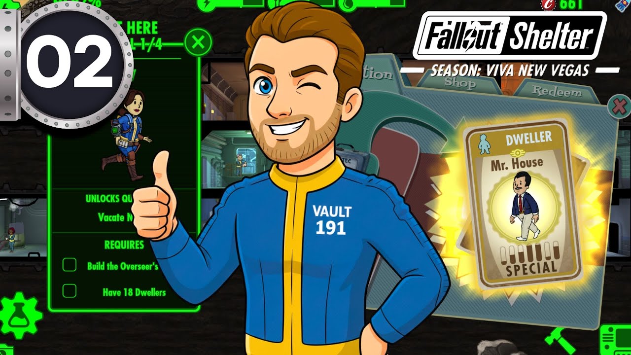 Is It Time to Welcome Mr. House into our Vault?! | Fallout Shelter Ep. 2