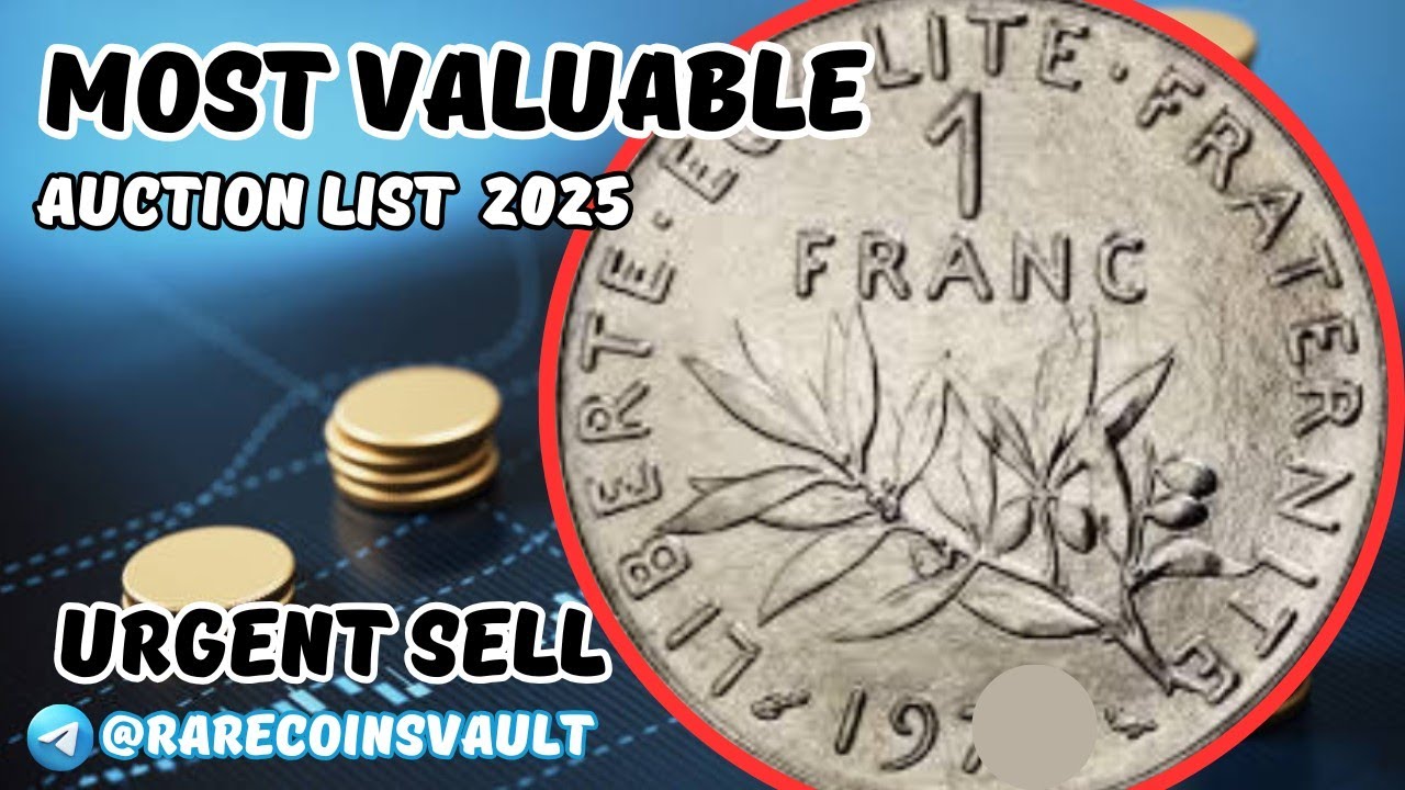 Rare French Coins Worth Millions – Top 8 Most Valuable Coins in France!