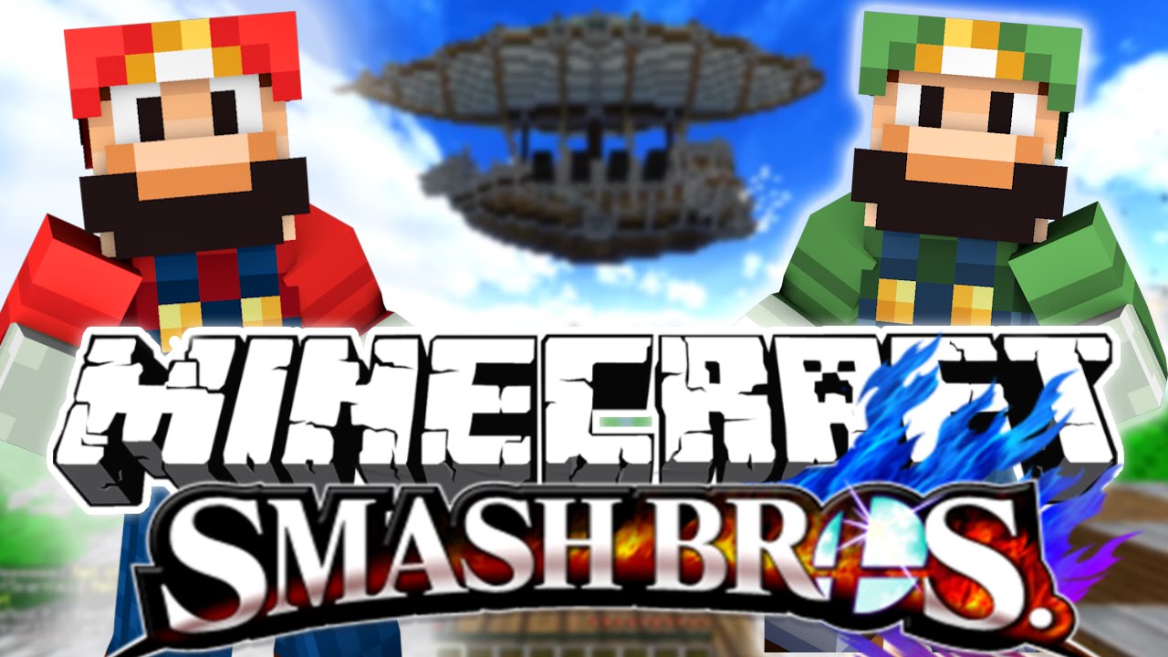 Minecraft: Super Smash Bros! w/Preston, TheCampingRusher & Kenny!