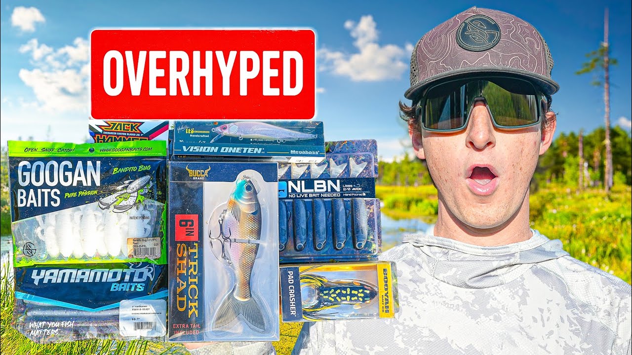 I Went Fishing With The Most OVERHYPED Lures!